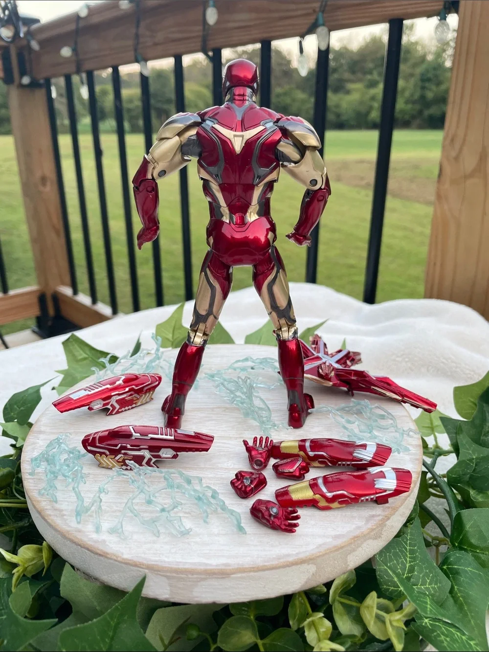 Hasbro’s Marvel Iron Man Figure with Interchangeable Hands and Add Ons